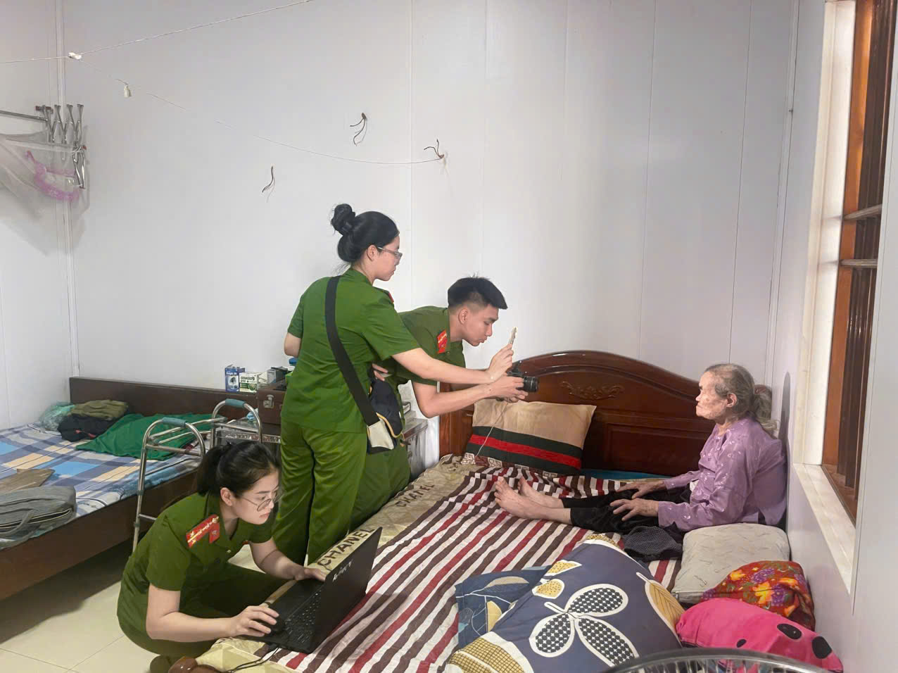 Công an phường An Dương: Tích cực triển khai  thu nhận mẫu sinh phẩm ADN đối với thân nhân liệt sĩ chưa xác định được thông tin